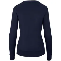 Ladies Waverley Cardigan Navy Back